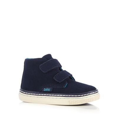 Baker by Ted Baker Boys' navy suede Chukka boots